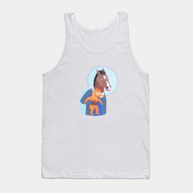 Fish Out Of Water #2 Tank Top by claudiamaestriny